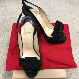 Christian Louboutin Miss Chacha 120 Crepe